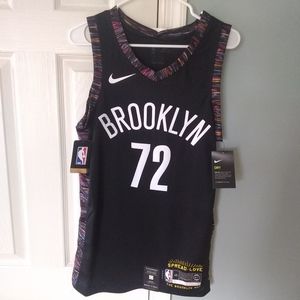 Nike Brooklyn Nets Biggie NBA jersey sz small NWT